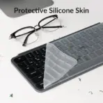 Keychron B1 Pro Lightweight Ultra-portable Compact 75% Keyboard with 2.4 GHz / BT / Type-C Wired Connectivity ; Extended Battery Life ; 12 Multimedia Keys & Quick Emoji Access ; Concave Ergonomic Keys  ; Supports macOS / Windows / Linux  | SPACE GREY B1P-K1 - Image 4
