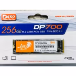 Dato DP700 256GB NVMe Gen3x4 M.2 2280 SSD – High-Speed PCIe Storage, 2500MB/s Read, 1700MB/s Write, Compact M.2 Form Factor, Ideal for Laptops & Desktops
