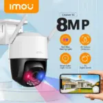 IMOU Cruiser SC 8MP 4K Outdoor Smart Camera with Full-Color Night Vision, Wi-Fi 6 & PoE, 360° Pan & Tilt, AI Human & Vehicle Detection, Smart Tracking
