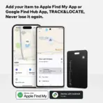 Nutale Rechargeable Wallet Tracker Card – Ultra-Thin Bluetooth Finder Compatible with Apple Find My & Google Find Hub, IP68 Waterproof, Built-In Speaker - Image 6