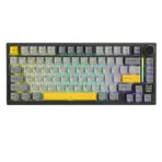 ATTACK SHARK X820 Ultra 75% Tri-Mode Gasket Mechanical Keyboard With Smart TFT Display, Metal Knob, Hot-Swappable Linear "GIFT" Switches, 4000mAh Battery, And RGB Backlight | Star Black - Image 10
