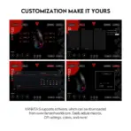 Fantech VX9S Kanata Wired Gaming Mouse, RGB Lighting, 60 IPS Speed, 20G Acceleration, A725F Chipset, Adjustable 400-7200 DPI, Huano 10 Million Switch, White | VX9S-White - Image 9