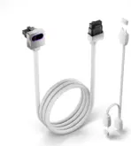 ASIAHORSE Hydrus 16-Pin ARGB GPU B Extension Cable – 700mm, 18AWG, 12V, 30A, 450W Rated Power, Premium PVC Build, Addressable RGB Lighting, White - Image 2