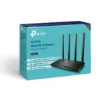 TP-Link Archer AC1200 Archer C6 US Wi-Fi Speed Up to 867 Mbps/5 GHz , 5 Gigabit Ports, 4 External Antennas, Dual Band, WiFi Coverage with Access Point Mode, Black - Image 3