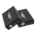 60M HDMI KVM Extender with Loop-Out | Supports 1080P/60Hz Video | USB Keyboard & Mouse Extension | CAT5e/CAT6 Transmission Up to 60m | Rack-Mountable - Image 8