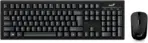 Genius KM-8101 2.4GHz Wireless Multimedia Keyboard and Mouse Combo With Dongle -  12× Multimedia FN Keys - Battery Powered - English & Arabic - Compatible Windows Mac OS - Black  - Image 3