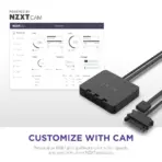 NZXT F120 RGB Duo Triple Pack - 3 x 120mm Dual-Sided RGB Fans with RGB Controller - BLACK - Image 2