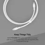 Belkin BoostCharge Flex Silicone USB C Charger cable, USB-IF Certified USB type C to USB type C Charging Cable for iPhone 16, 15, Galaxy S24, S23, iPad, MacBook, Note, Pixel and more | 1meter , WHITE - Image 6