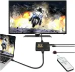 HDMI SWITCH 5 PORTS 4K ULTRA HD 5 TO 1 WITH REMOTE CONTROL - Image 4