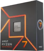 AMD Ryzen 7 7700X CPU- 8-Core 16-Thread 4.5 GHz - Socket AM5 - 105W Unlocked Desktop Processor (100-100000591WOF) | 1 YEAR WARRANTY