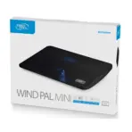 DEEPCOOL Wind PAL Mini Notebook Cooling Pad | 140mm Blue LED Fan, Metal Mesh Panel, Compatible with 39.62 cm (15.6") notebooks and Below - 340X250X25mm - Image 15