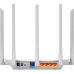 TP-Link Archer C60 AC1350 - 5 Antenna Dual Band Router , Wi-Fi Speed Up to 867 Mbps/5 GHz + 450 Mbps/2.4 GHz, Supports Parental Control, Guest WiFi, MU-MIMO Router, Qualcomm Chipset- White - Image 5
