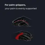BenQ Zowie EC3-C Ergonomic Gaming Mouse | Professional Esports Performance | Lighter Weight | Driverless | Paracord Cable | 24-Step Scroll Wheel | Matte Black | Small Size - Image 7