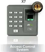 ZKTeco X7 - ID Fingerprint Access Control System With 500 Fingerprint & 500 Card Capacity, 8 Password Groups, RFID Support, Lock Interface, Alarm, Door Sensor, & Standalone Operation - Image 8