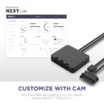NZXT F120RGB Duo - 120mm Dual-sided RGB Fan - Triple Pack (White) w/RGB Controller - Image 2