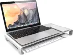 L11 Aluminum Monitor/Laptop Stand – Ergonomic Riser with 20kg Load Capacity & Space-Saving Design for Monitors, Laptops, and Office Devices - Image 3