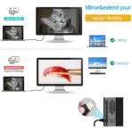 DisplayPort DP to DP DisplayPort Cable 3 meters , DP to DP Male to Male Cable Cord for PC , Laptop, TV & Gaming Monitor - 4K@30Hz Resolution Ready  - Black - Image 3