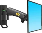 Wall Mount Bracket Arm for LED LCD TV Screen Monitor  - Full Motion Articulating Swivel for 17" ~ 27" Inch Monitors with Adjustable Gas Spring 