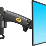 Wall Mount Bracket Arm for LED LCD TV Screen Monitor  - Full Motion Articulating Swivel for 17" ~ 27" Inch Monitors with Adjustable Gas Spring 