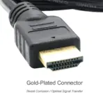 3-in-1 High Speed HDMI to Mini/Micro HDMI Gold-Plated Adapter Converter 1.5 meters Cable Kit Compatible with HDTV/Tablet/PC/Computer/Xbox 360/PS4/PS3/1080P Mobile Camera/DV Home Theater  - Image 8