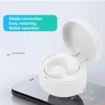 JX-05S Bluetooth Smart Ring Remote Control with Charging Case, Bluetooth 5.3, 48H Use, iOS & Android Compatible, Selfie, Media & Page Control, White