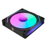 Lian Li UNI FAN SL-INF 120 Reverse Blade ARGB Fan, 120mm PWM, Infinity Mirror Design, Daisy-Chain, Magnetic Fluid Bearing, Custom Lighting, Quiet High-Flow