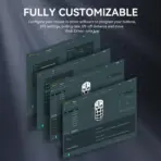 ATTACK SHARK R3 White Wireless Gaming Mouse – 46g, PAW3395 26K DPI, 8000Hz Polling, Tri-Mode BT/2.4G/Wired, Kailh GM 8.0, Lightweight CNC Magnesium Shell - Image 7