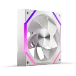 AsiaHorse NYOTA ARGB 120mm Case Fan – Reverse White, PWM 800–2000RPM, 61.5 CFM Airflow, Quiet 29dB, Hydraulic Bearing, Customizable ARGB Lighting, 4-Pin - Image 2