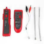 Network Cable Tester & Wire Tracker Tool for RJ45/RJ11, LAN & Telephone Line Finder, Continuity & DC Test, LED Flashlight, Earphone Support - Image 2