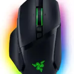 Razer Basilisk V3 Customizable Ergonomic Gaming Mouse: Fastest Gaming Mouse Switch - Chroma RGB Lighting - 26K DPI Optical Sensor -Classic Black