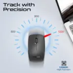 PROMATE PROCOMBO-14 ERGONOMIC WIRELESS BLACK COMBO - Image 2