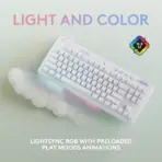 Logitech G713 TKL Mechanical Gaming Keyboard | RGB LIGHTSYNC | Blue Switches | Wired USB-C | Open Box | White - Image 5