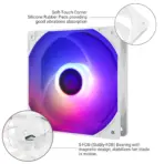 Thermalright TL-C12CW-S 5-Pack 120mm ARGB Fans – PWM Silent Cooling, 1500RPM, 4-Pin, 5V 3-Pin ARGB, S-FDB Bearings, Anti-Vibration Pads, High Airflow & RGB Sync - Image 4