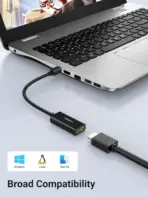 UGREEN Mini DisplayPort To HDMI Converter 4K Black | Supports 3840x2160 @30Hz | Audio Video Sync | Gold-Plated | For MacBook Surface ThinkPad Zenbook Intel NUC - Image 5