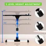 Laptop Table for Bed Height and Angle Adjustable | Multi Purpose  |  Foldable Laptop Stand  - Image 5