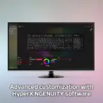HyperX Alloy Origins™ Mechanical Gaming Keyboard – Full-Size, RGB Backlit, Aluminum Body, Detachable USB-C, Adjustable Tilt, NGENUITY Customization | Red Switches - Image 8