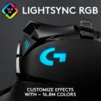 Logitech G502 HERO High Performance Wired Gaming Mouse, HERO 25K Sensor, 25,600 DPI, RGB, Adjustable Weights, 11 Programmable Buttons, On-Board Memory, PC / Mac - Image 5