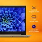 Lenovo IdeaPad Slim 3 15IRU8 :  Intel Core i3-1315U|  8GB DDR5 RAM ; 256GB SSD | 15.6-inch FHD TN Display | Intel® UHD Graphics | Eng./Ara. Keyboard | DOS | Arctic Grey - Image 4
