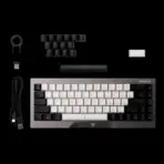 GAMDIAS HERMES M4 HYBRID MECHANICAL 60% GAMING KEYBOARD WITH RED SWITCH | WIRELESS or WIRED CONNECTIVITY | DUAL COLOR WAY KEY CAPS | ANTI-GHOSTING WITH N-KEY ROLLOVER | SOFTWARE MACRO KEYS | METAL PANEL FINISH - Image 10