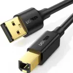UGREEN 10350 USB Printer Cable - USB A to 2.0 USB B 1.5M - BLACK