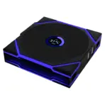 Lian Li UNI Fan TL LCD 120 Wireless - Single Pack - Controller Not Included - 2.4 GHz Wireless Control - Infinity Mirror Design - LCD Display - Controller requesd for use. - Black (12TLLCD1W1B) - Image 2