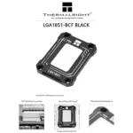 Thermal Grizzly LGA1851 BCF Frame – CNC Aluminum Bending Corrector for Intel 15th Gen Ultra 200S CPUs, Prevents Warping, Easy Install, Heat-Optimized, Black Finish