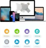 Universal OTG 512GB USB Flash Drive 4 in 1 Memory Stick ; Compatible with iPhone/iPad/Android/PC, High Speed Backup Thumb Drive Memory Stick External Storage Lightning +USB A + Micro B + Type-c ports  - Image 4