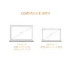 Replacement Power Adapter Charger Magsafe 2 45W 16.5V 3.65A Power Supply Compatible with MacBook Air with EU Plug - Image 3