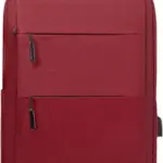 15.6" Lightweight Oxford Laptop Backpack – Daypack for Work, School, and Travel – Compact, Stylish, and Durable | Red 