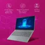 LENOVO IdeaPad Slim 3 15IRH10 Intel® Core™ i7-13620H | 16GB DDR5 RAM , 512GB SSD NVMe® | Intel® UHD Graphics | 15.3" WUXGA (1920x1200) IPS Display | Eng/Ara Keyboard | DOS | Luna Grey - Image 4