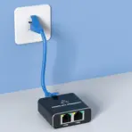 Ethernet Splitter 1000Mbs , Female to Female Network Adapter RJ45, LAN Ethernet Socket Connector Adapter for Cat6/Cat7, Ethernet Cable Splitter, Network Cable Split in one and Two, gigabit Transmission - Image 5