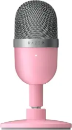Razer Seiren Mini USB Condenser Microphone for Streaming and Gaming - Quartz Pink  | OPEN BOX