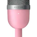 Razer Seiren Mini USB Condenser Microphone for Streaming and Gaming - Quartz Pink  | OPEN BOX