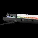 GAMDIAS HERMES M4 HYBRID MECHANICAL 60% GAMING KEYBOARD WITH RED SWITCH | WIRELESS or WIRED CONNECTIVITY | DUAL COLOR WAY KEY CAPS | ANTI-GHOSTING WITH N-KEY ROLLOVER | SOFTWARE MACRO KEYS | METAL PANEL FINISH - Image 11
